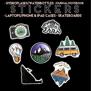 🔴 SALE! 🔴 STICKERS | Hiking Bundle